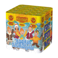 Зимние каникулы 36 Батарея салютов купить в Острогожске | ostrogozhsk.salutsklad.ru