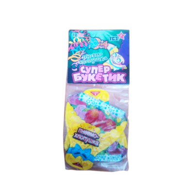 Супер-Букетик Пневматическая хлопушка купить в Острогожске | ostrogozhsk.salutsklad.ru