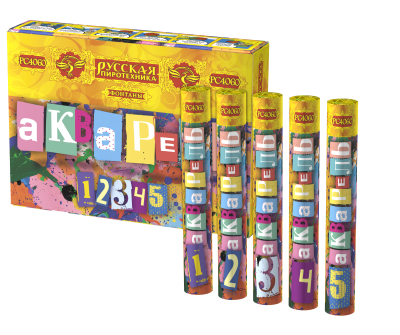 Акварель Фонтан пиротехнический купить в Острогожске | ostrogozhsk.salutsklad.ru