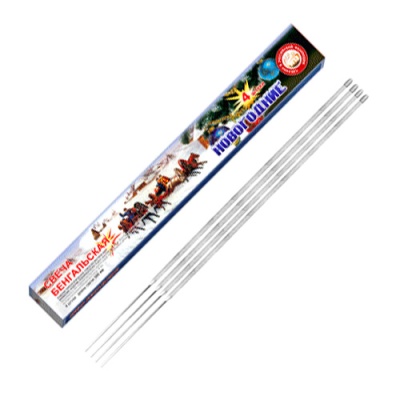 Новогодние 300-4 мм. Бенгальские огни купить в Острогожске | ostrogozhsk.salutsklad.ru