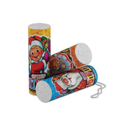 Супер с серпантином Хлопушки купить в Острогожске | ostrogozhsk.salutsklad.ru