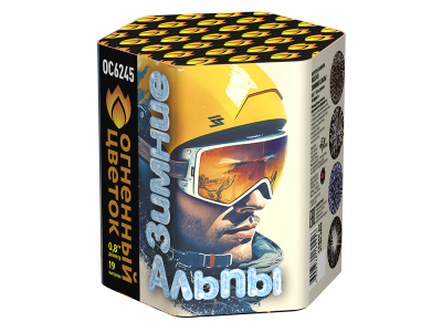 Зимние Альпы Батарея салютов купить в Острогожске | ostrogozhsk.salutsklad.ru