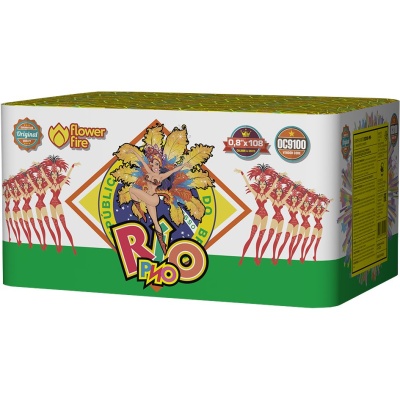 Рио S Батарея салютов купить в Острогожске | ostrogozhsk.salutsklad.ru