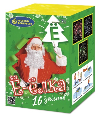 Ё-Ёлка Батарея салютов купить в Острогожске | ostrogozhsk.salutsklad.ru