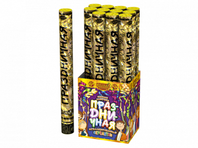 Праздничная 50 Пневматическая хлопушка купить в Острогожске | ostrogozhsk.salutsklad.ru